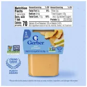 GERBER 2ND FOODS PEAR PINEAPPLE 2 PACK 4OZ EACH