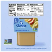 GERBER 2ND FOODS APPLE AVOCADO 2 PACK 4OZ EACH