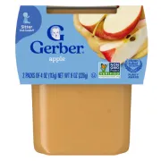 GERBER 2ND FOODS APPLE 2 PACK 4OZ EACH