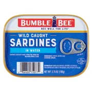 BUMBLE BEE SARDINES IN WATER 3.75OZ
