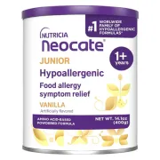 NEOCATE JUNIOR VANILLA FLAVORED POWDER 14.1OZ