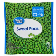 GREAT VALUE FROZEN SWEET PEAS 12OZ