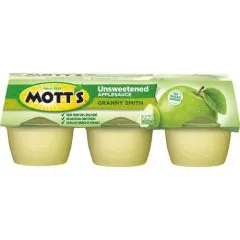 MOTTS GRANNY SMITH APPLESAUCE 6PK*3.9OZ