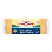 LAND O LAKES EXTRA SHARP CHEDDAR BLOCK 8OZ