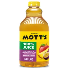 MOTTS PINEAPPLE PASSION FRUIT JUICE 64OZ