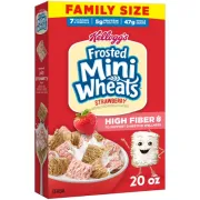 KELLOGG’S FROSTED MINI WHEATS STRAWBERRY 20oz