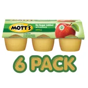 MOTTS CINNAMON APPLESAUCE 6 PACK 3.9 OZ