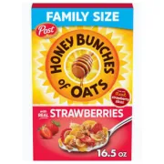 HONEY BUNCHES OF OATS STRAWBERRY 16.5OZ