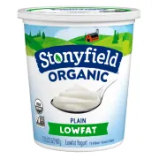 STONYFIELD ORGANIC CREAMY LOWFAT PLAIN YOGURT 32OZ