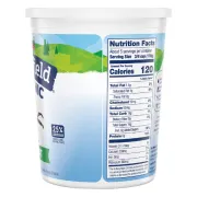 STONYFIELD ORGANIC CREAMY LOWFAT PLAIN YOGURT 32OZ